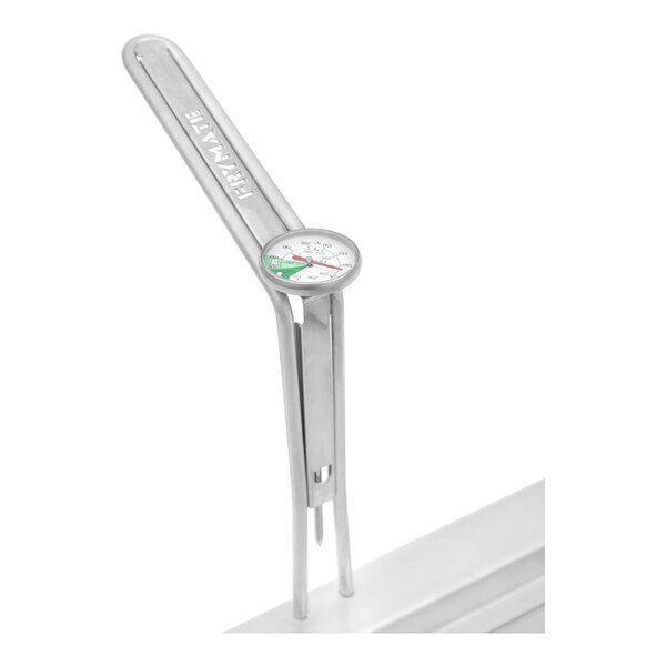 FRYMATE Fryer Thermometer – Stainless Steel, 5" Stem, 1.25" Dial