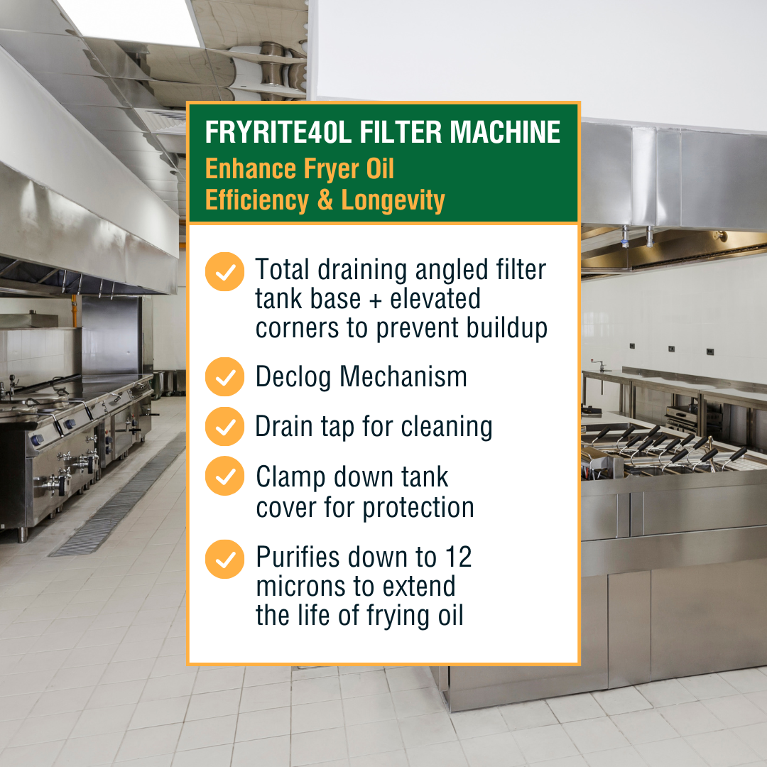 FRYRITE40L Filter Machine