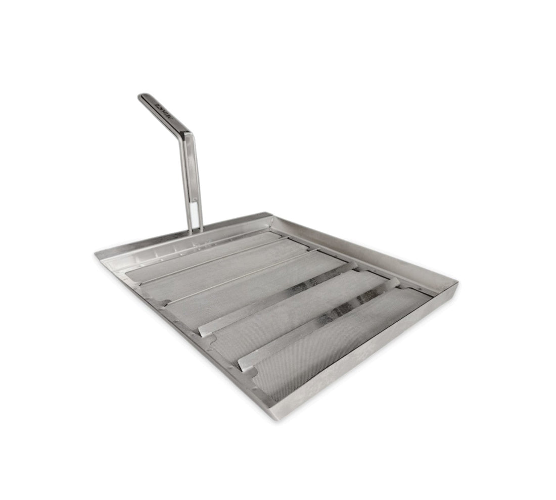 TK45 Frymate fryer oil filter, angled tray